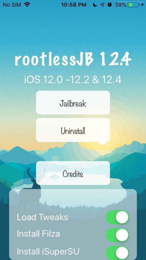 RootlessJB iOS12.4