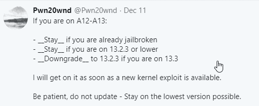 Unc0ver Jailbreak Coming For A12 A13 Ios 12 4 1 To Ios 13 2 3