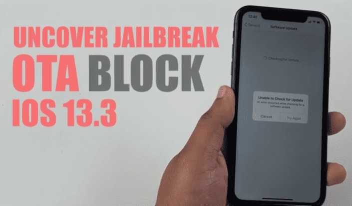 Block OTA updates iOS 13 – iOS 13.3