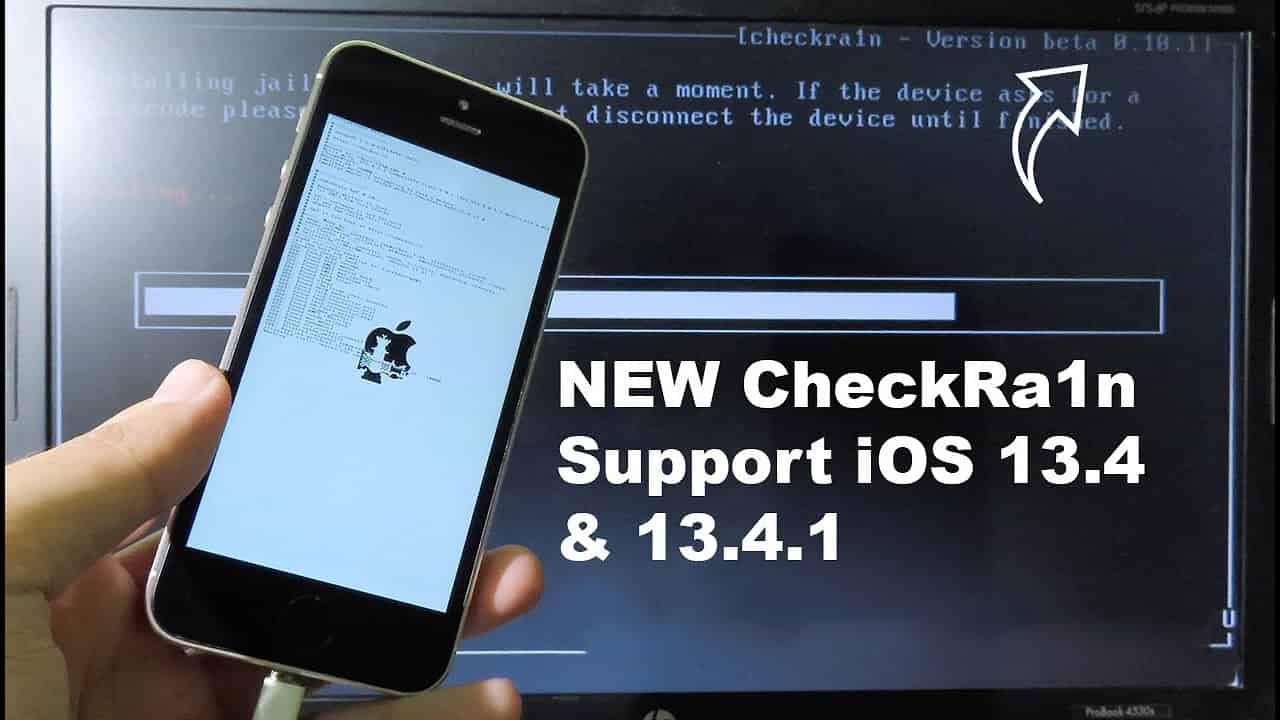 Checkra1n iOS 13.4 & iOS 13.4.1