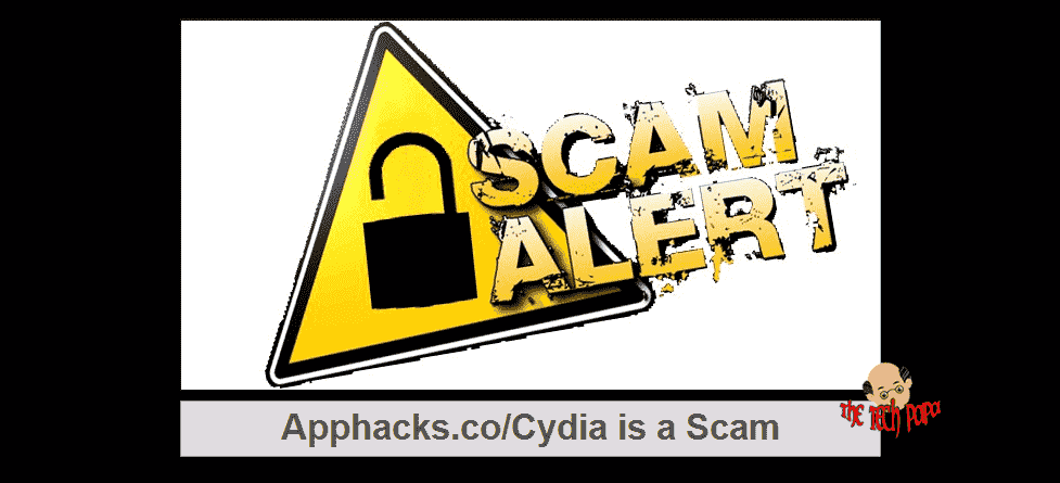 Apphacks.co/Cydia Scam - thetechpapa.com
