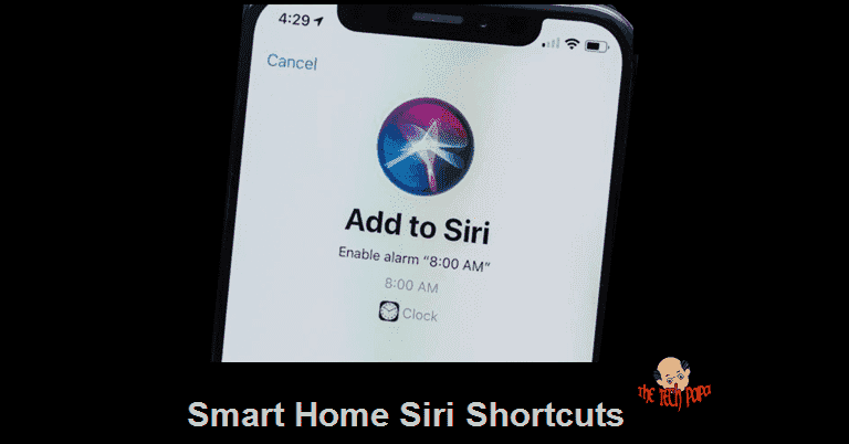 Smart Home Siri Shortcuts