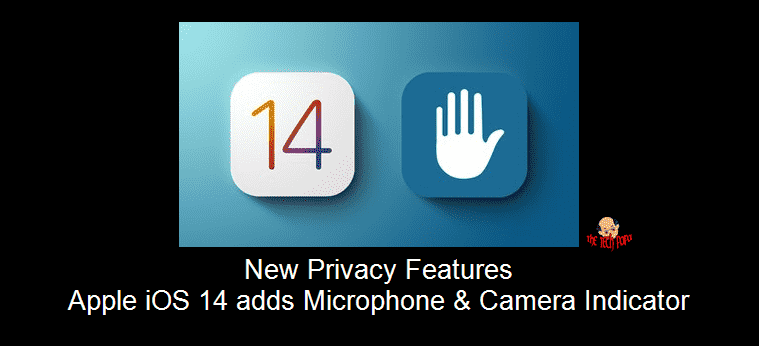 New Privacy Features – Apple iOS 14 adds Microphone & Camera Indicator