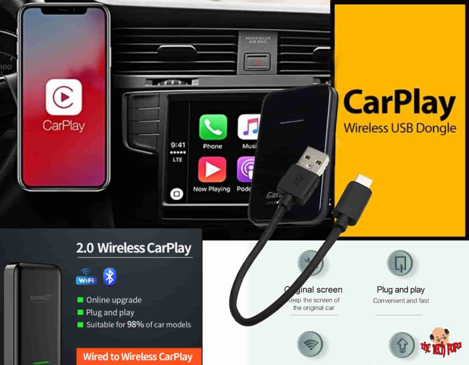 How to turn your wired Apple CarPlay into a Wireless System without a fuzz