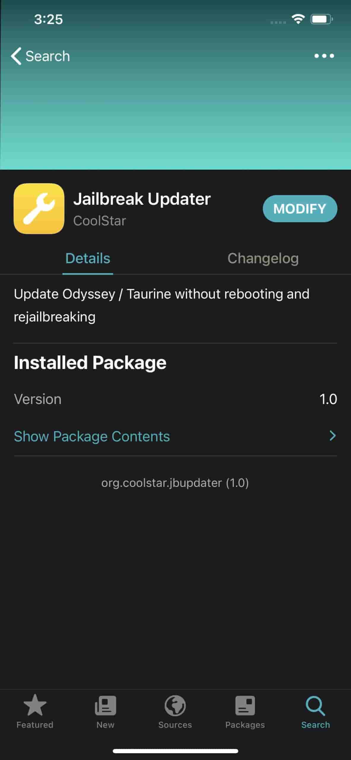 Jailbreak Updater – update to the Odyssey / Taurine jailbreak while already in a jailbroken state