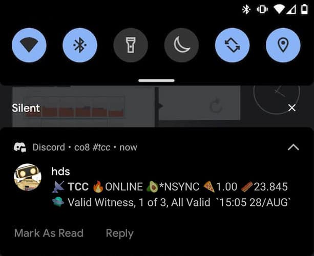 Get Helium Hotspot Activity and Reward Notifications straight to your Discord Channel