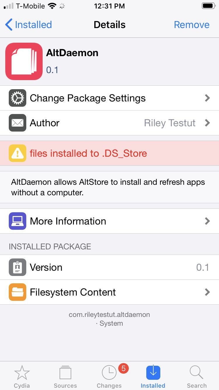 AltDaemon – Sign Apps from AltStore Without PC